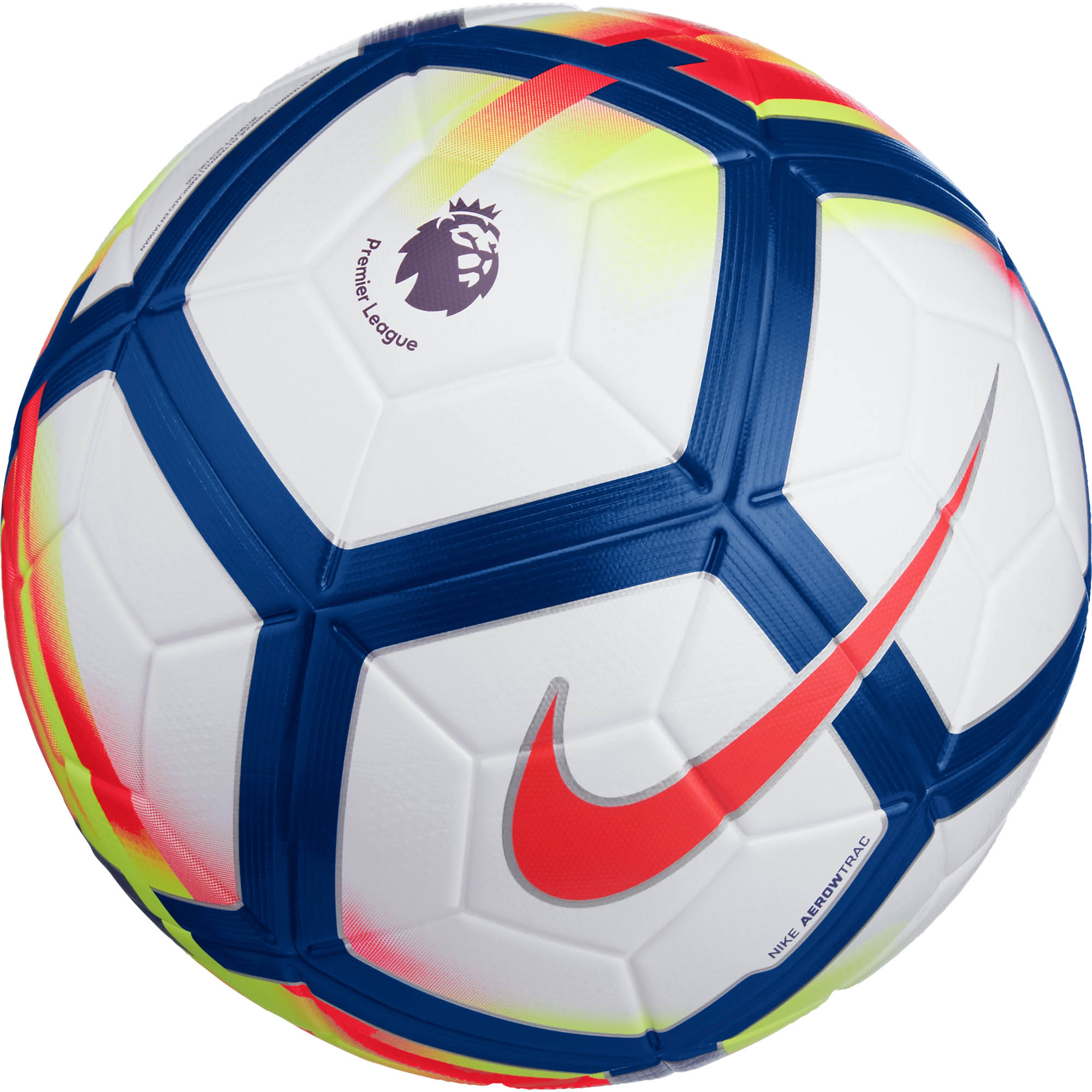 White \u0026 Crimson Nike Ordem V Premier League Match Soccer Ball -  SoccerPro.com