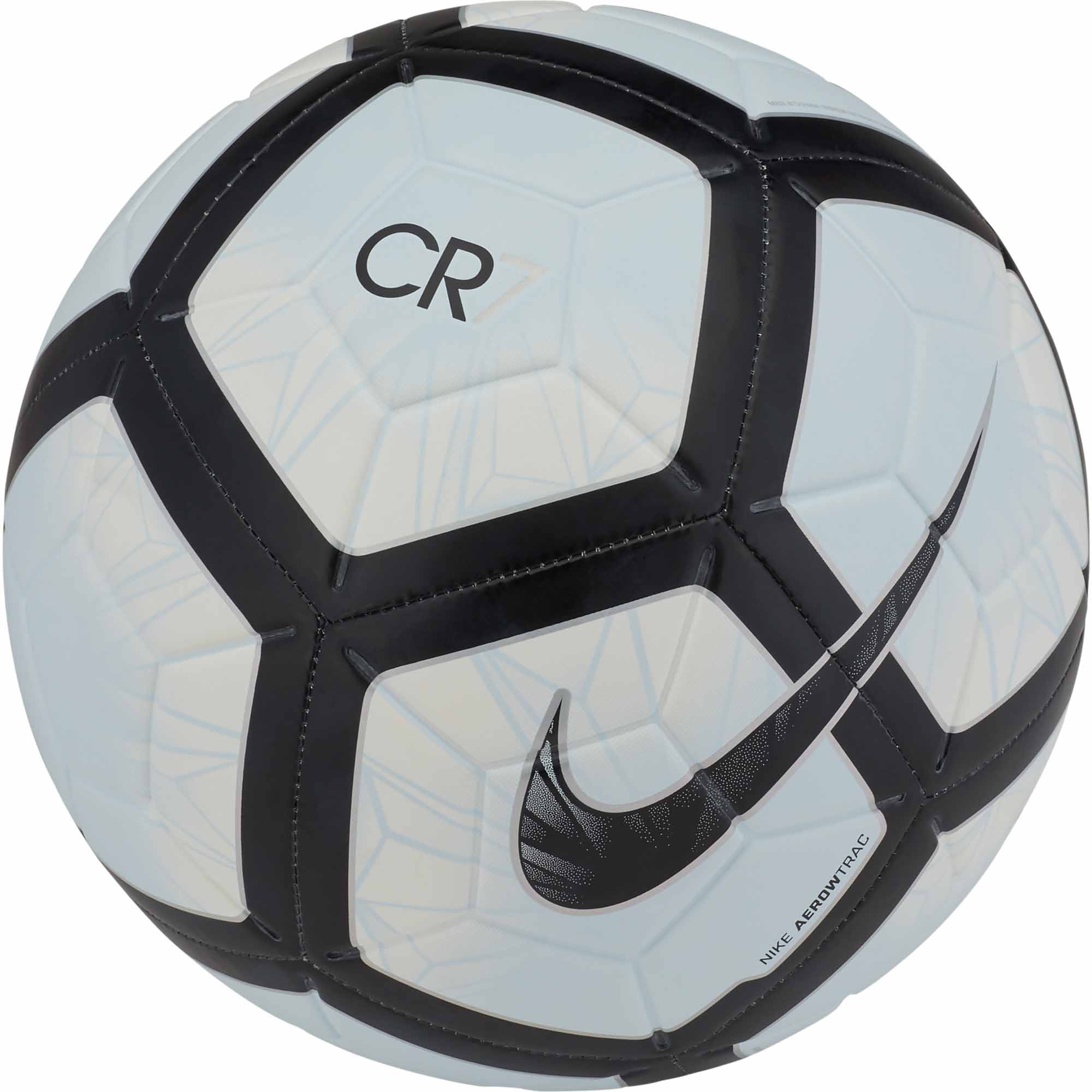 Nike CR7 Prestige Soccer Ball - White \u0026 Black
