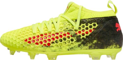 PUMA Future 18.2 Netfit FG – Fizzy Yellow/Red Blast