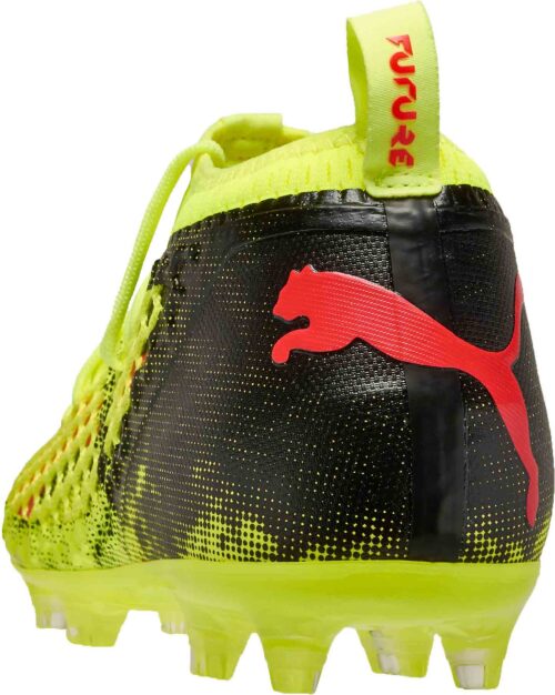 PUMA Future 18.2 Netfit FG – Fizzy Yellow/Red Blast