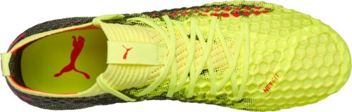 PUMA Future 18.1 Netfit FG – Fizzy Yellow/Red Blast