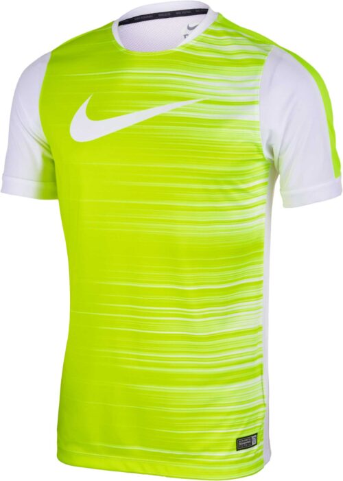 Nike GPX Flash Top II – White/Volt
