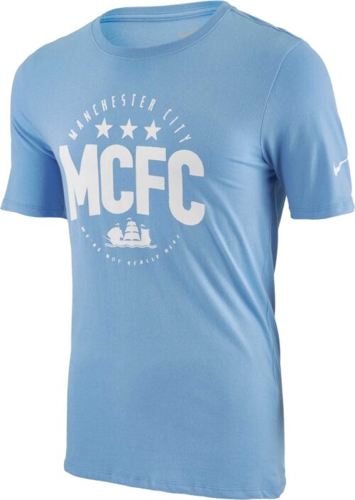 Nike Manchester City Core Plus Tee – Blue