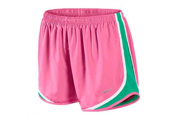 nike womens pink shorts