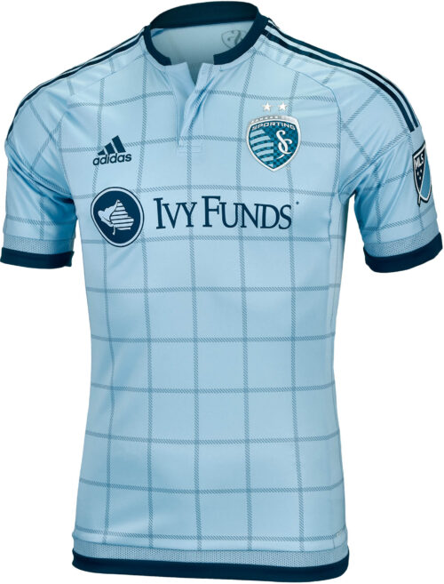 adidas Sporting KC Authentic Home Jersey 2016