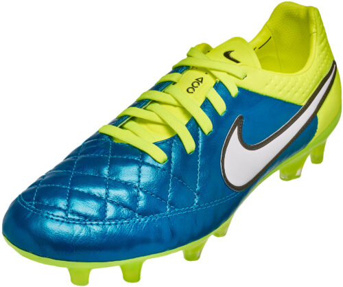 Nike Women’s Tiempo Legend V FG Soccer Cleats – Blue Lagoon