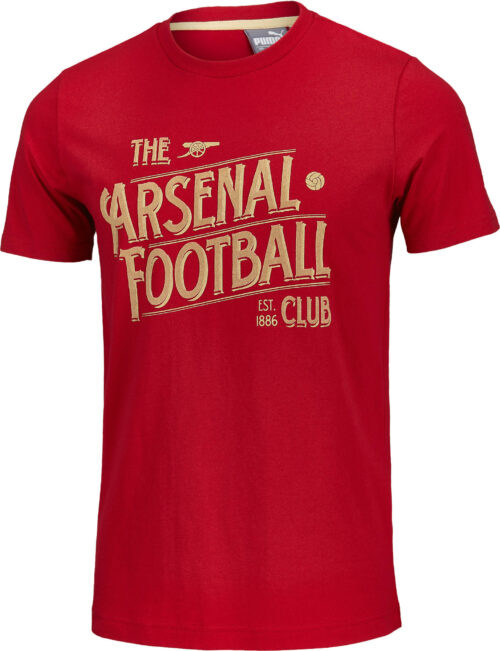 PUMA Arsenal Fan Tee – Chili Pepper