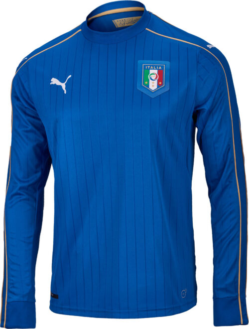 PUMA Italy L/S Home Jersey 2016