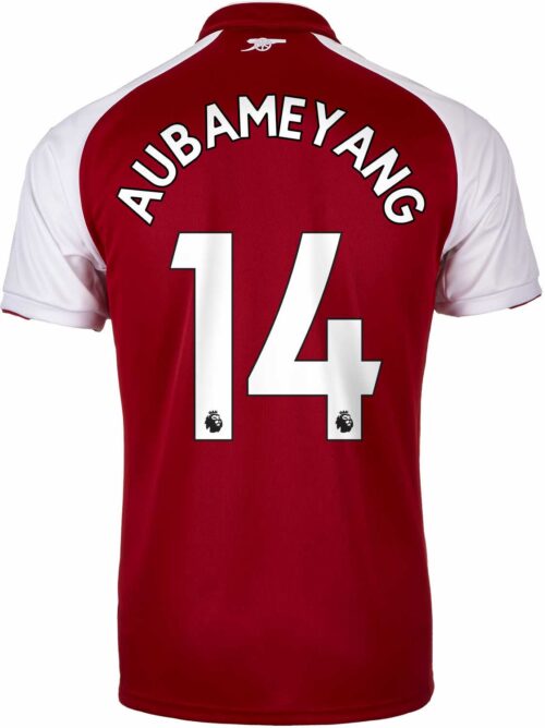 2017/18 Puma Aubameyang Arsenal Home Jersey