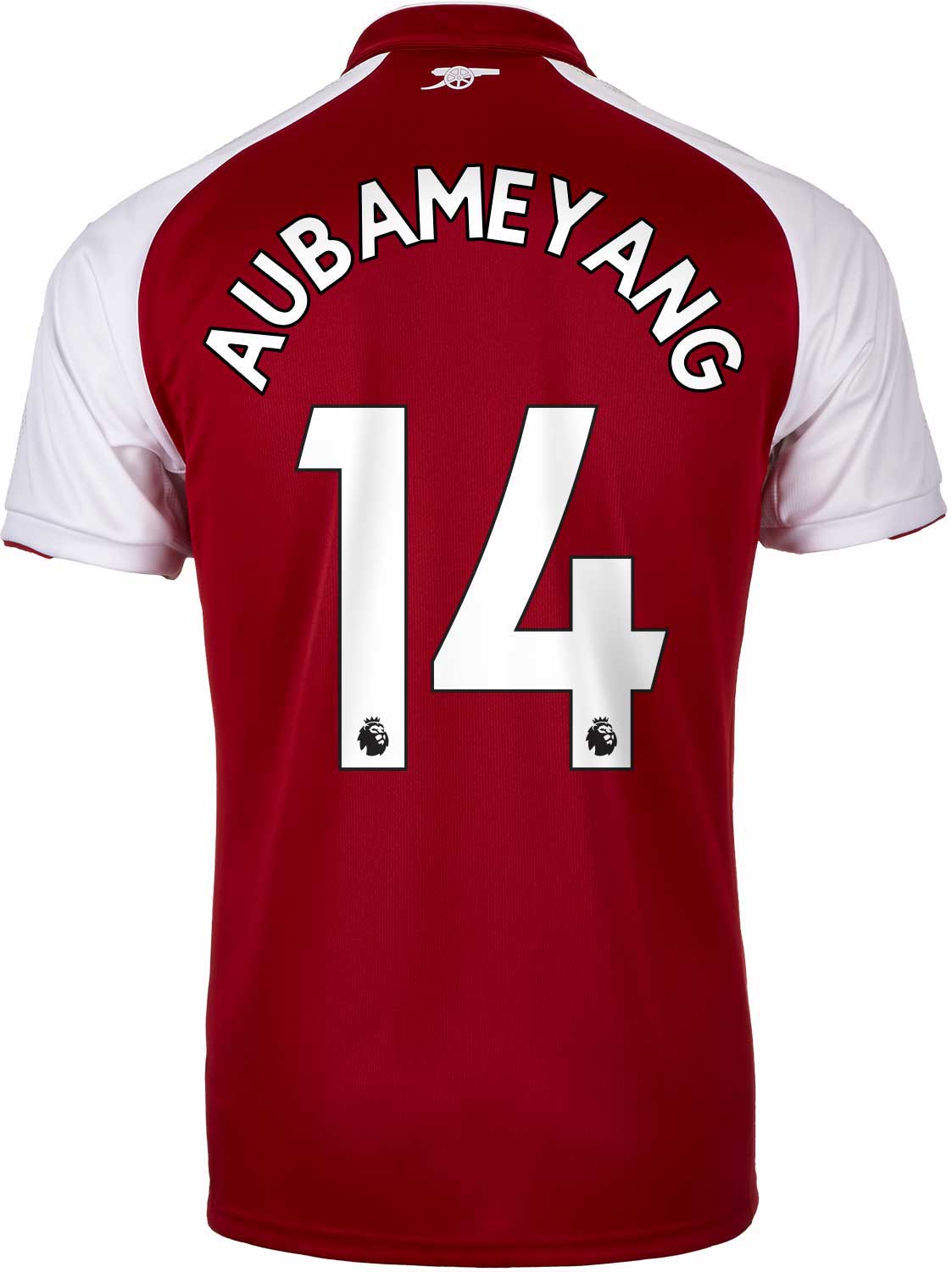 arsenal jersey back view