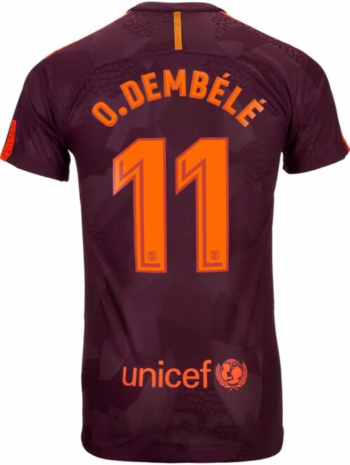 Nike Ousmane Dembele Barcelona 3rd Match Jersey 2017-18