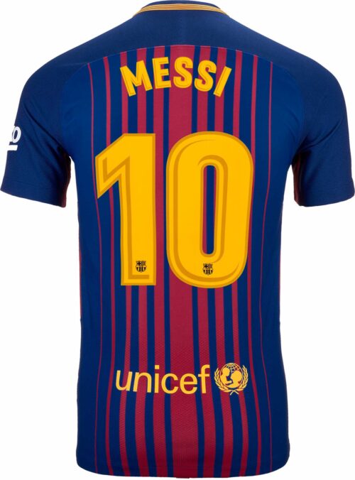 Nike Lionel Messi Barcelona Match Home Jersey 2017-18