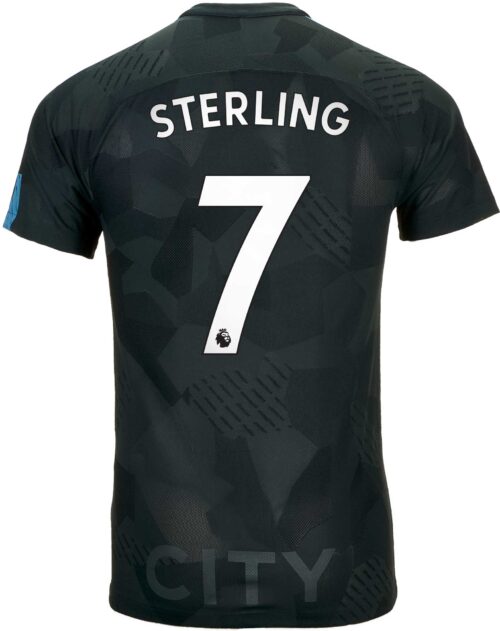 Nike Raheem Sterling Manchester City 3rd Match Jersey 2017-18