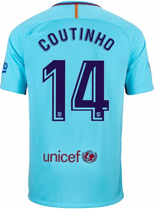 Nike Philippe Coutinho Barcelona Away Jersey 2017-18