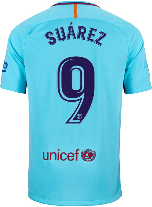 Nike Luis Suarez Barcelona Away Jersey 2017-18
