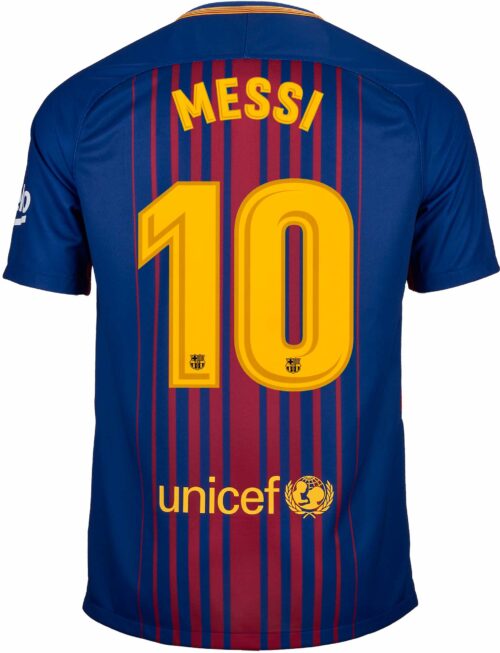 Nike Lionel Messi Barcelona Home Jersey 2017-18