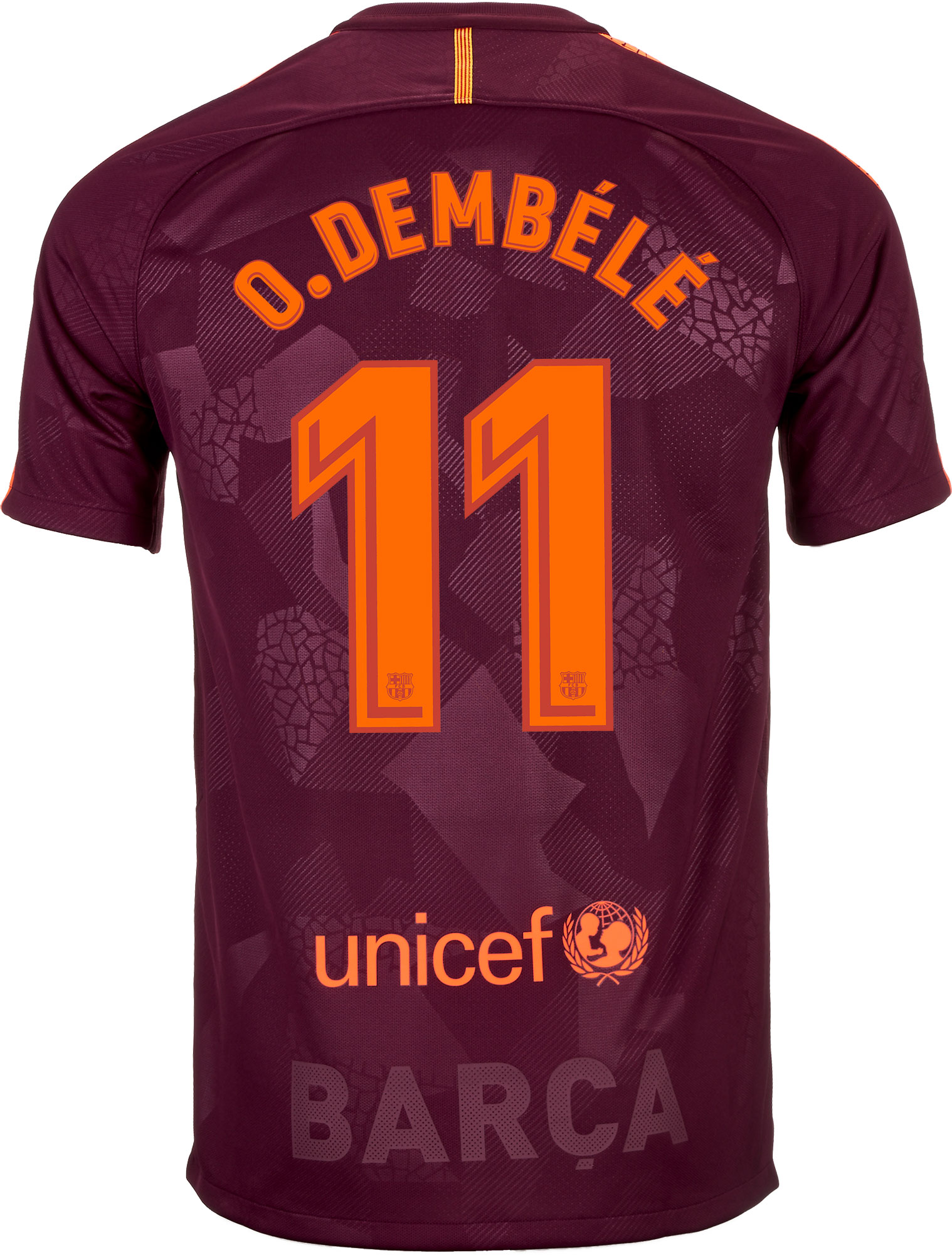 Nike Kids Ousmane Dembele Barcelona 3rd Jersey 201718  SoccerPro