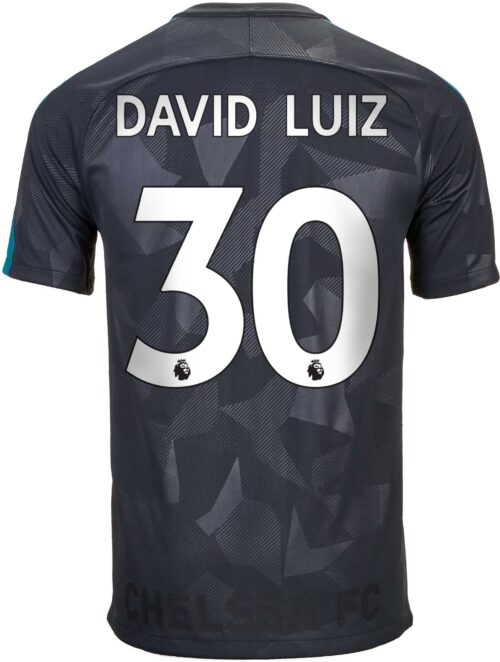 2017/18 Nike Kids David Luiz Chelsea 3rd Jersey