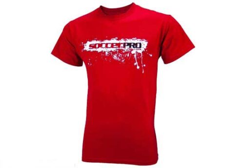 SoccerPro Logo TShirt  Red