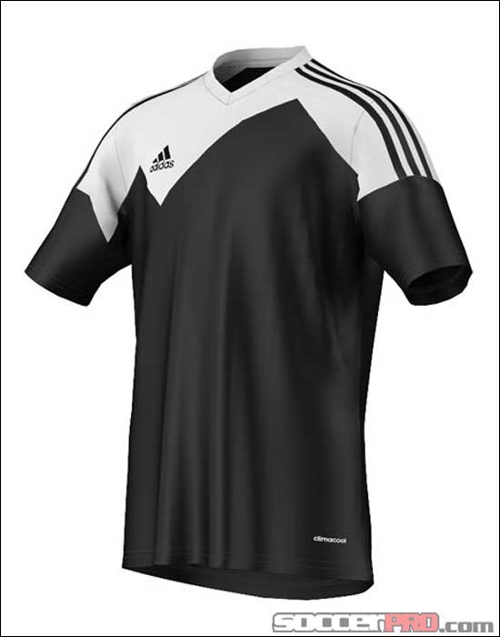 red adidas soccer jersey