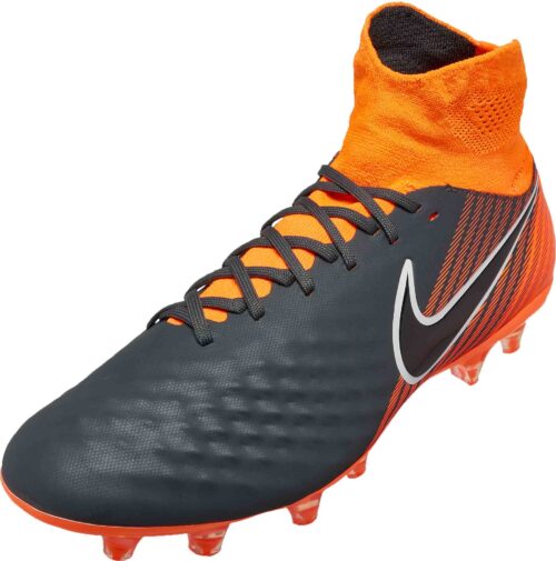 Nike Magista Obra 2 Pro DF FG – Dark Grey/Total Orange