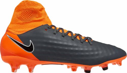 Nike Magista Obra 2 Pro DF FG – Dark Grey/Total Orange