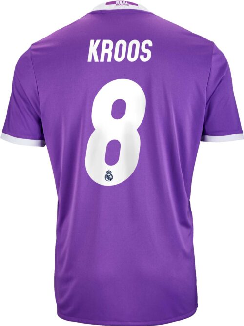 adidas Kids Toni Kroos Real Madrid Away Jersey 2016-17