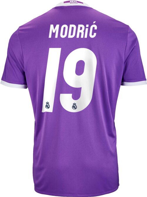 adidas Kids Luca Modric Real Madrid Away Jersey 2016-17