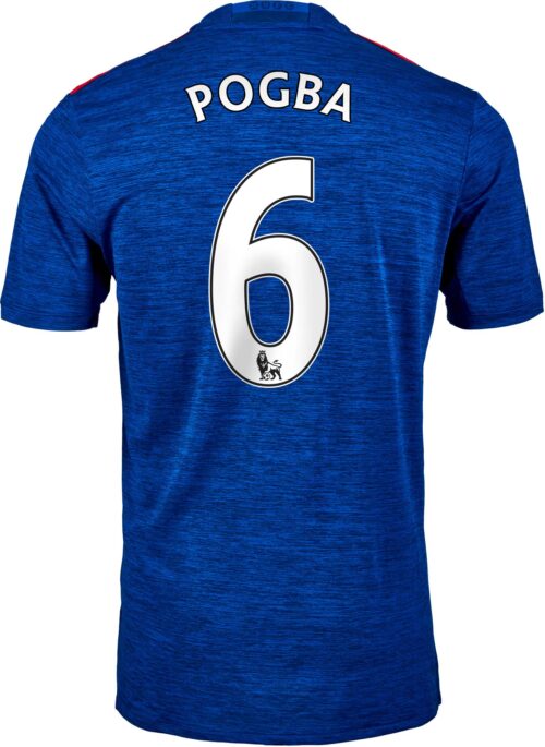 adidas Paul Pogba Manchester United Away Jersey 2016-17