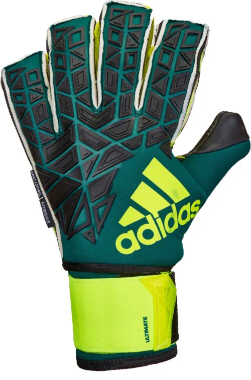 adidas ACE Trans Ultimate Goalkeeper Gloves – Tech Green/Black