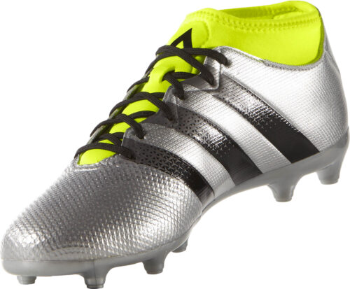 Adidas Ace 16 3 Primemesh Fg Cleats Silver Adidas Soccer Shoes