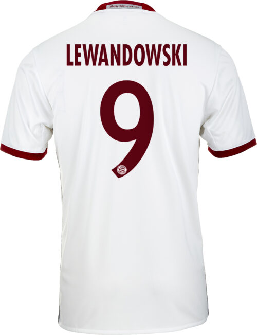 adidas Robert Lewandowski Bayern Munich 3rd Jersey 2016-17
