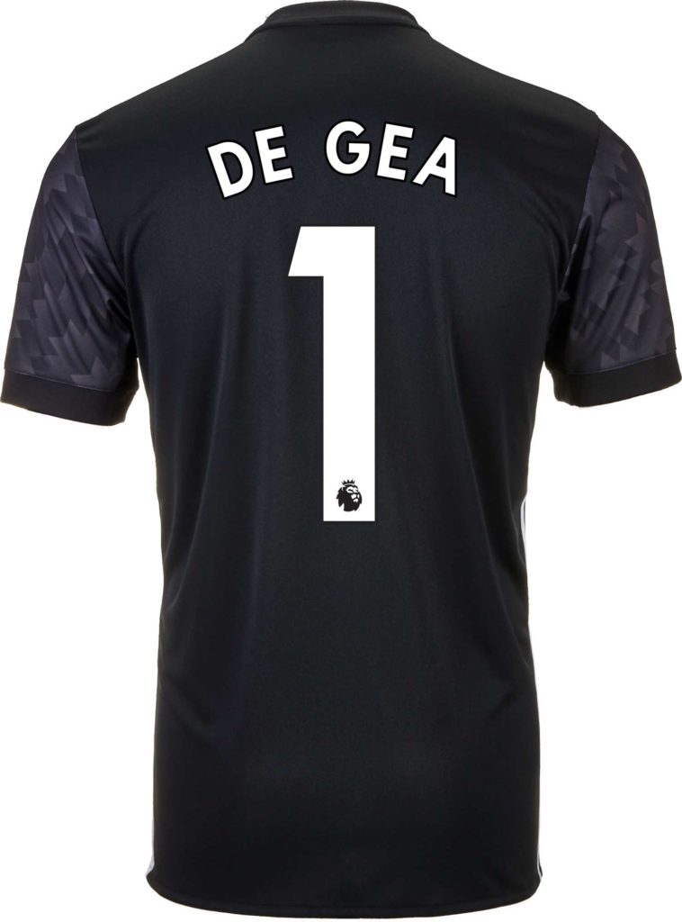 2017/18 adidas Kids David de Gea Manchester United Away Jersey - SoccerPro