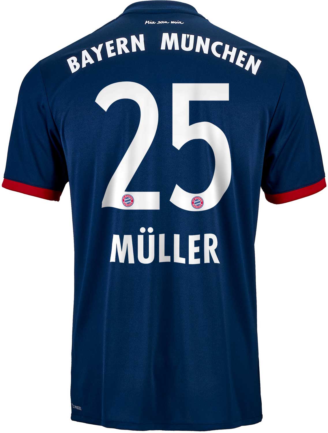 2017/18 adidas Thomas Muller Bayern Munich Away Jersey ...