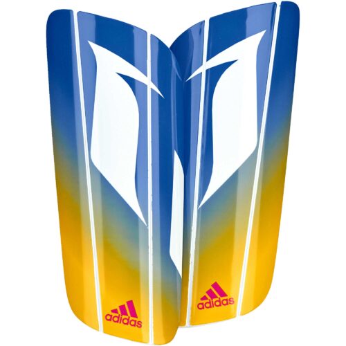 adidas Messi 10 Lesto Shinguards – White/Blue