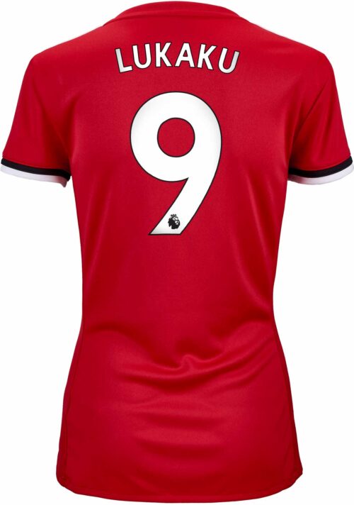 2017/18 adidas Womens Romelu Lukaku Manchester United Home Jersey