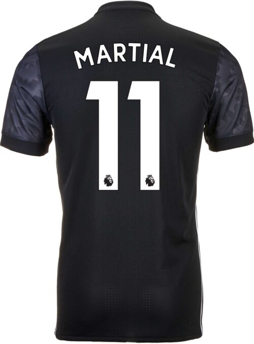 2017/18 adidas Anthony Martial Manchester United Authentic Away Jersey