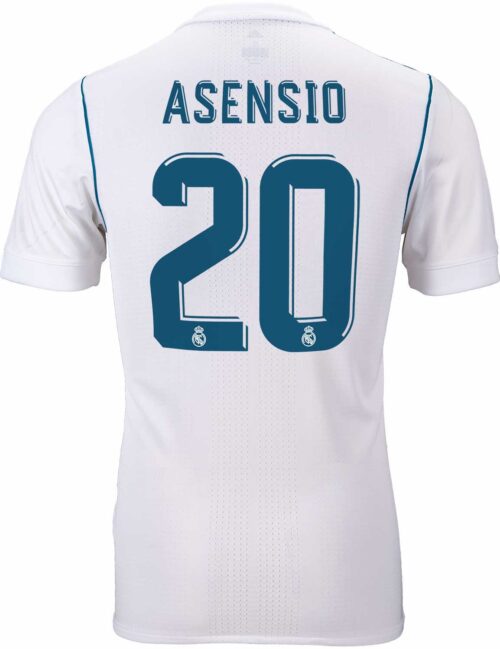 2017/18 adidas Marco Asensio Real Madrid Authentic Home Jersey