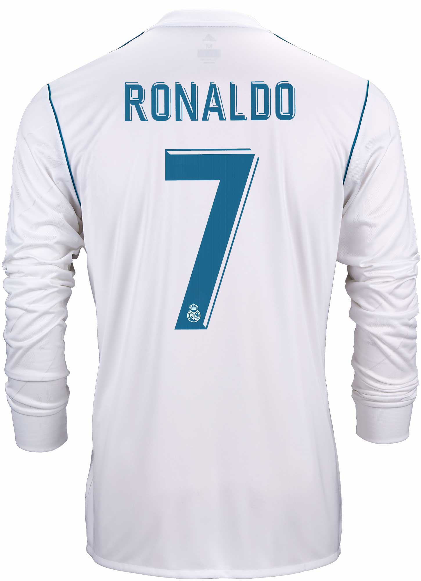 2017/18 adidas Cristiano Ronaldo Real Madrid L/S Home Jersey - SoccerPro