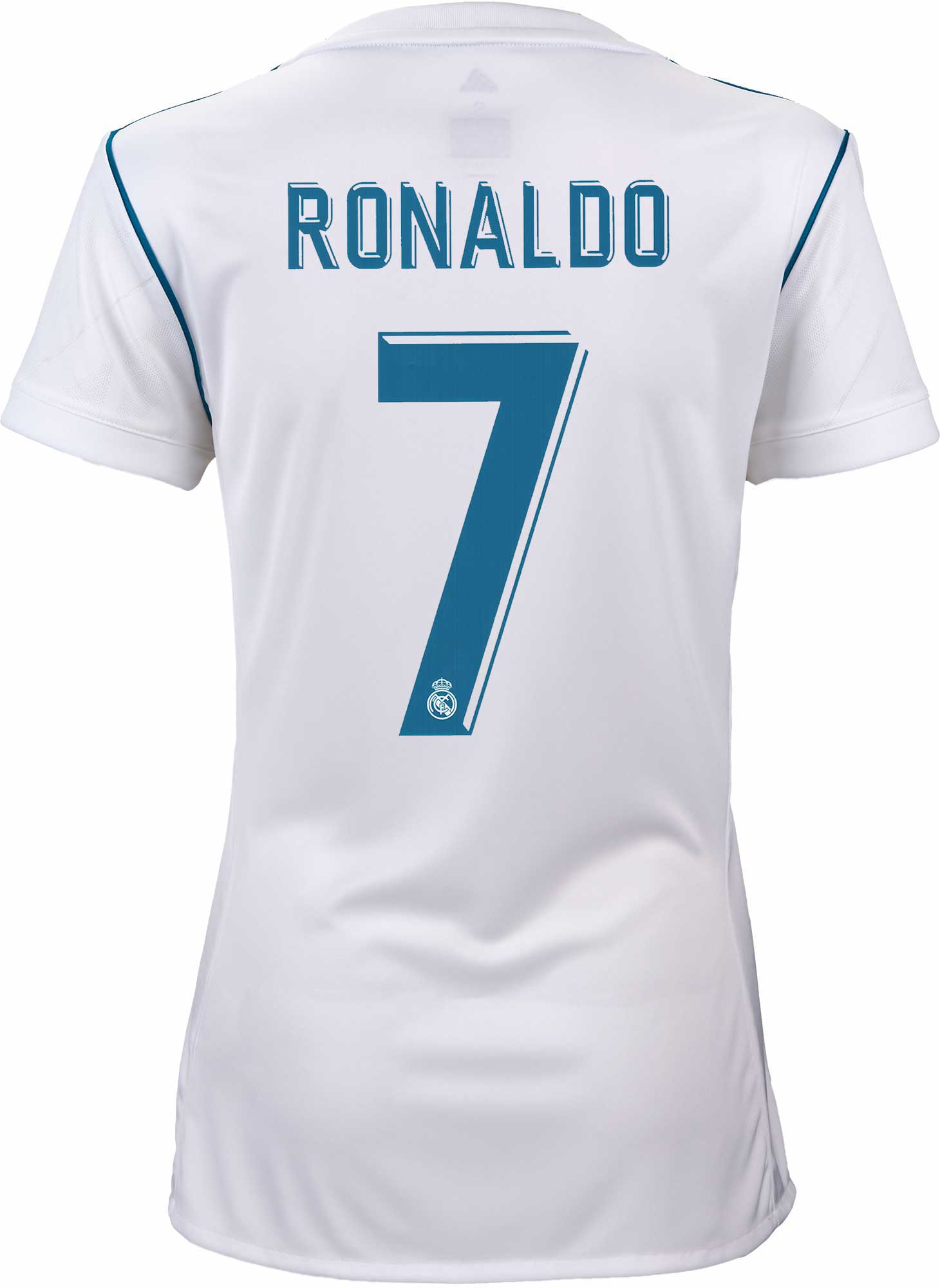 2017/18 adidas Womens Cristiano Ronaldo Real Madrid Home Jersey - SoccerPro