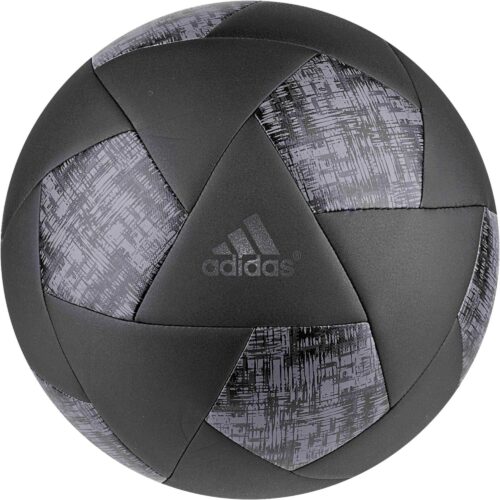 adidas X Glider Soccer Ball – Black/Dark Grey