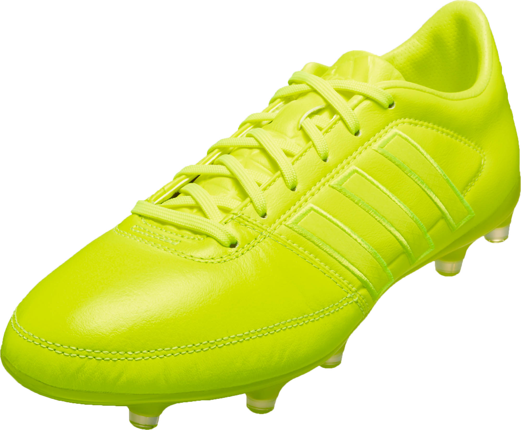 neon yellow soccer cleats