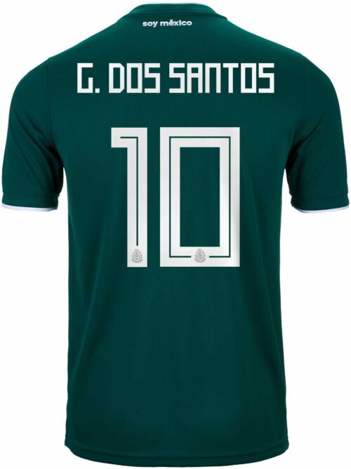 2018/19 adidas Kids Giovani Dos Santos Mexico Home Jersey