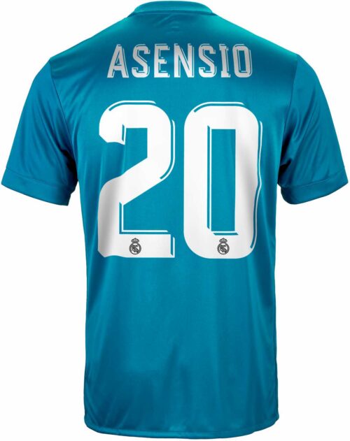 adidas Marco Asensio Real Madrid 3rd Jersey 2017-18