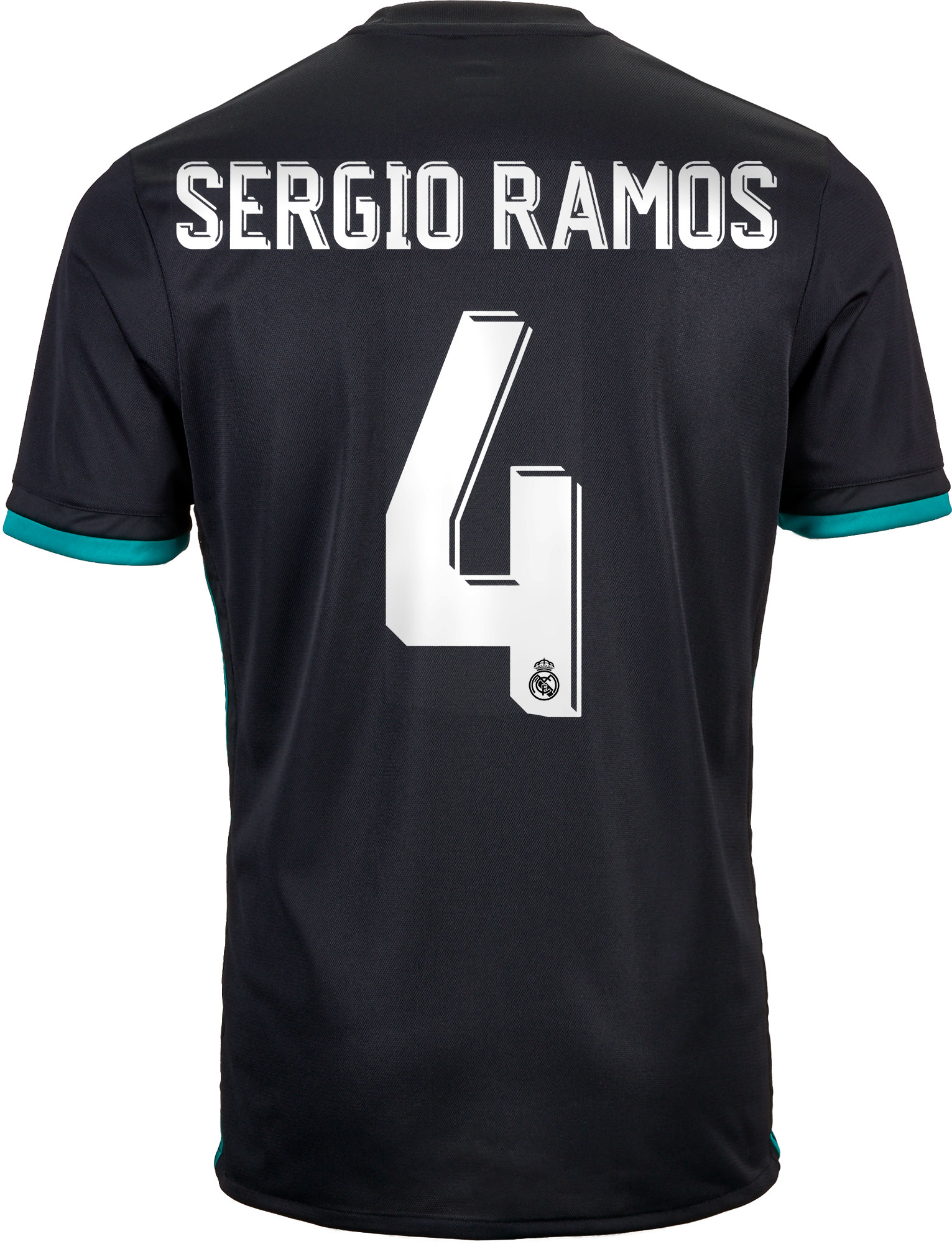 164-XXL Trikot Real Madrid 2017-2018 Away UCL Sergio Ramos Champions League 