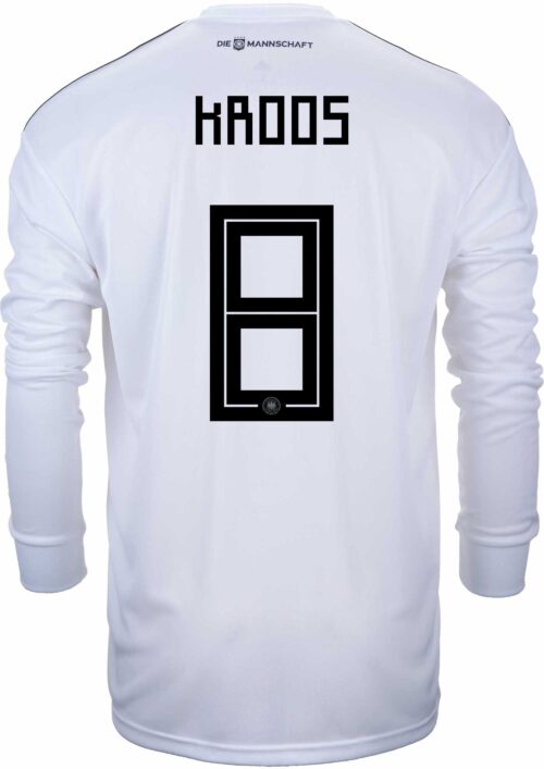 adidas Toni Kroos Germany L/S Home Jersey 2018-19