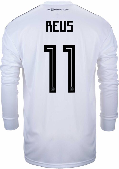 adidas Marco Reus Germany L/S Home Jersey 2018-19