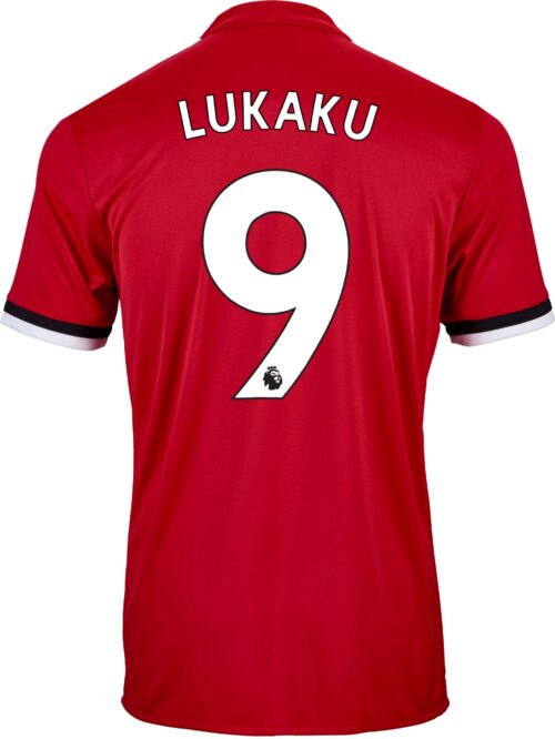 adidas Romelu Lukaku Manchester United Home Jersey 2017-18