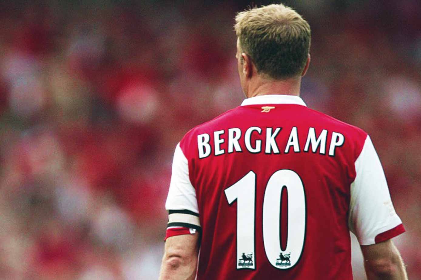 bergkamp jersey number