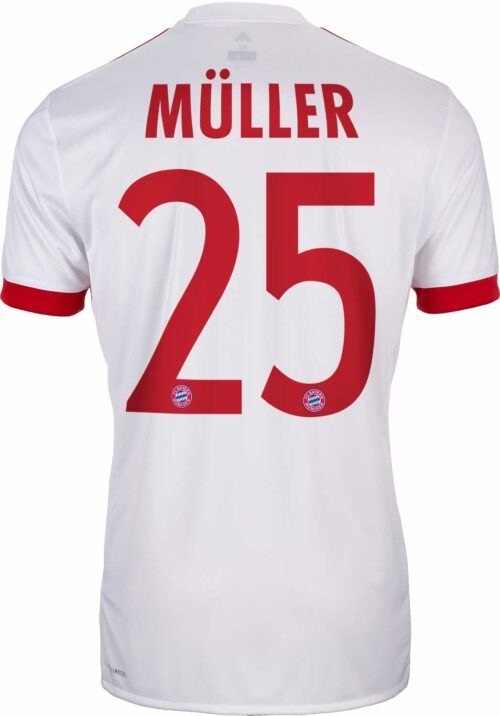 adidas Thomas Muller Bayern Munich UCL Jersey 2017-18